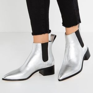Loeffler Randall Nellie Boot Silver